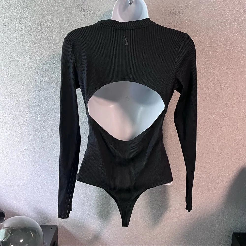 Nike LUX Ribbed Henley Bodysuit - Image 9