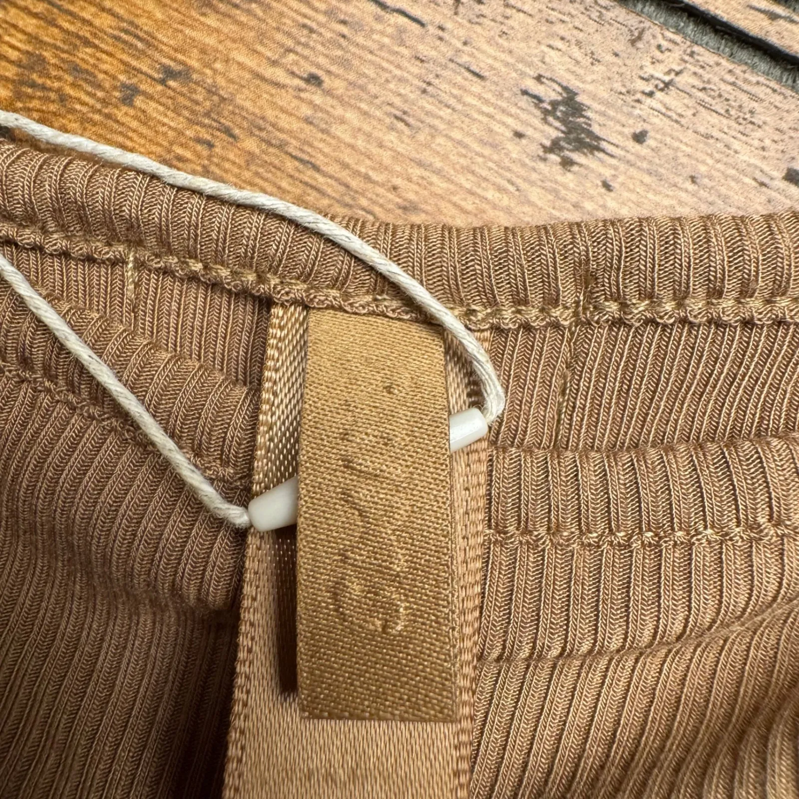 SKIMS Soft Lounge Long Slip Dress Camel XL Ribbed nwt new with tags - Image 9