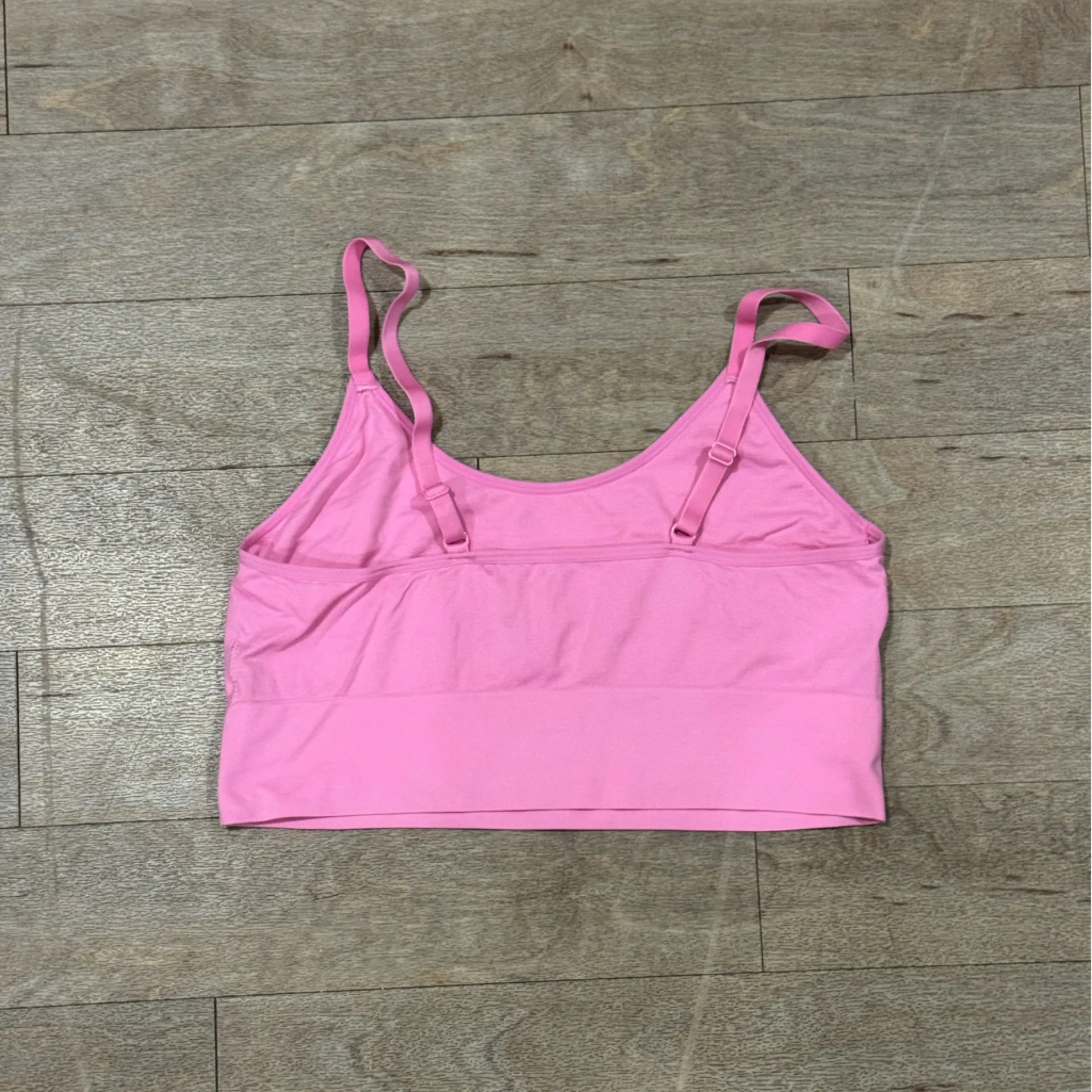 2 Piece Juicy Couture Shorts and Crop Top Tank Pink Size XL - Image 3