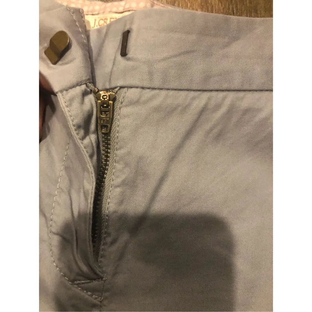 J.Crew Women's Broken In Cotton Gray 5” inseam shorts size 10 - Image 7