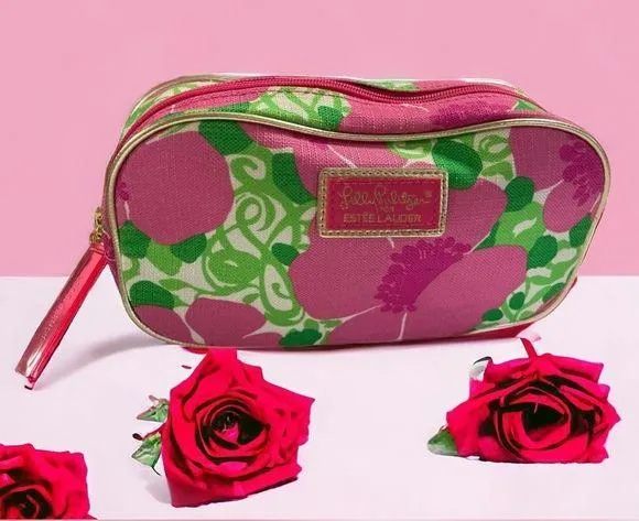 Lilly Pulitzer for Estee Lauder Makeup Bag Multicolored - Image 2