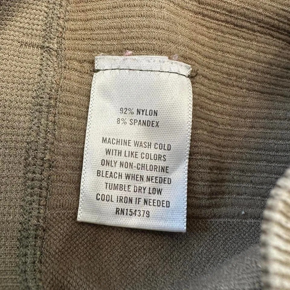 Aeropostale Leggings Womens M High Rise Seamless Olive Brown - Image 4