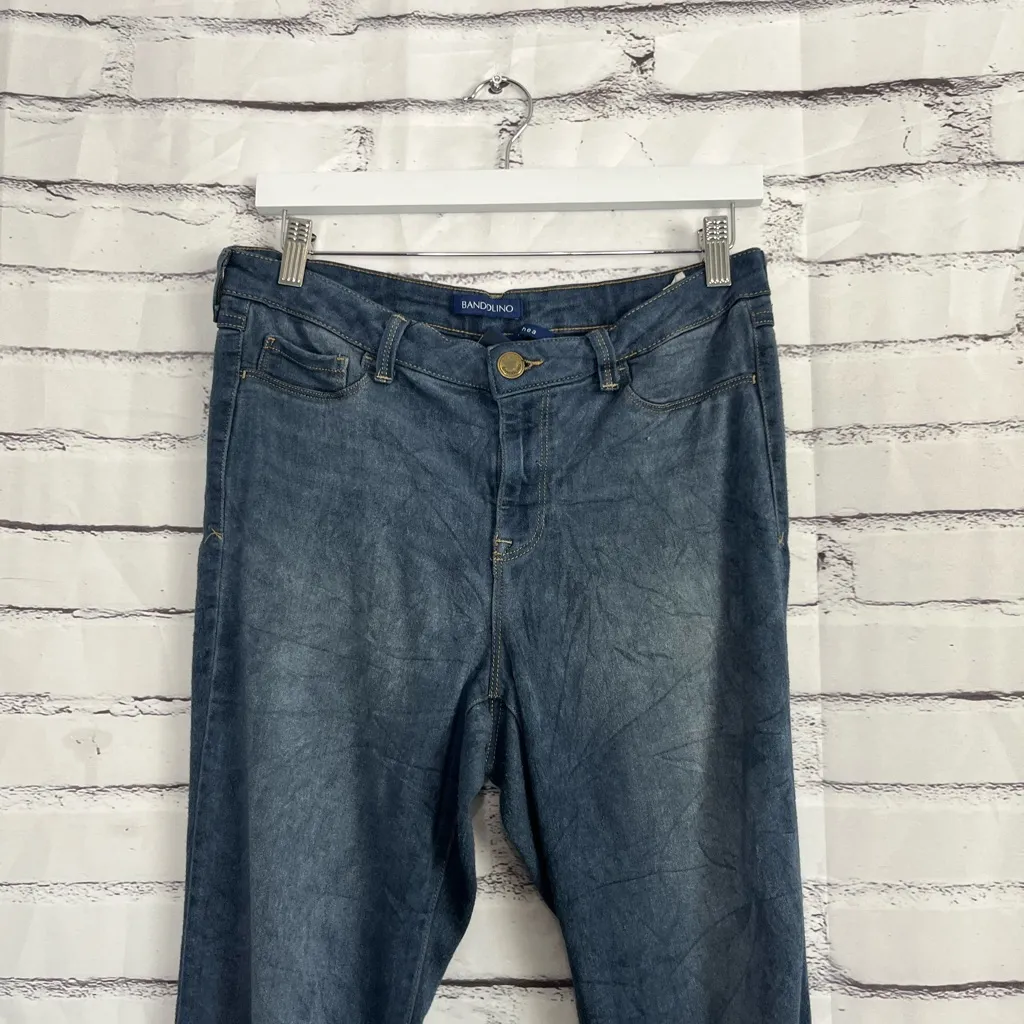 Bandolino Thea Jeans Women’s Size 10 Light Wash Blue High Rise Skinny Stretch - Image 5