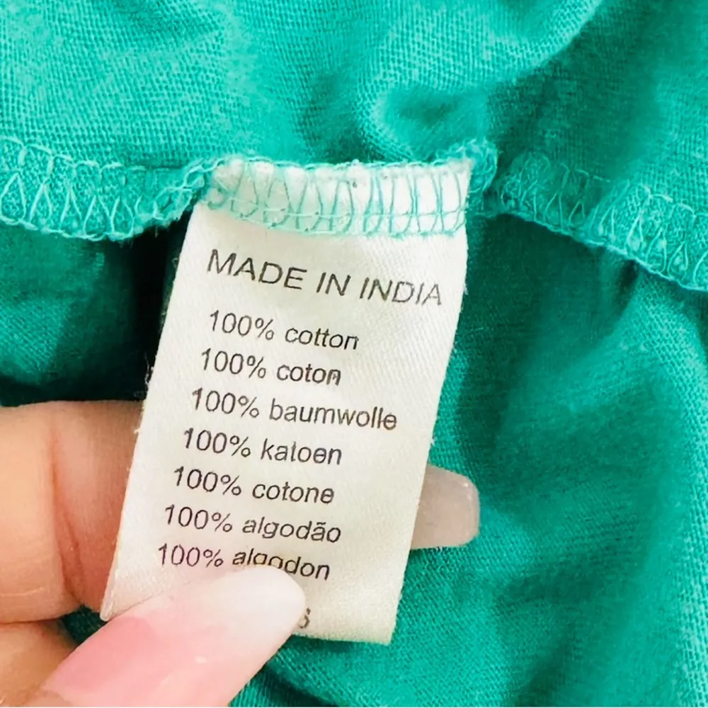 Michigan State University Altered Distressed Shirt Green Size L - Image 7