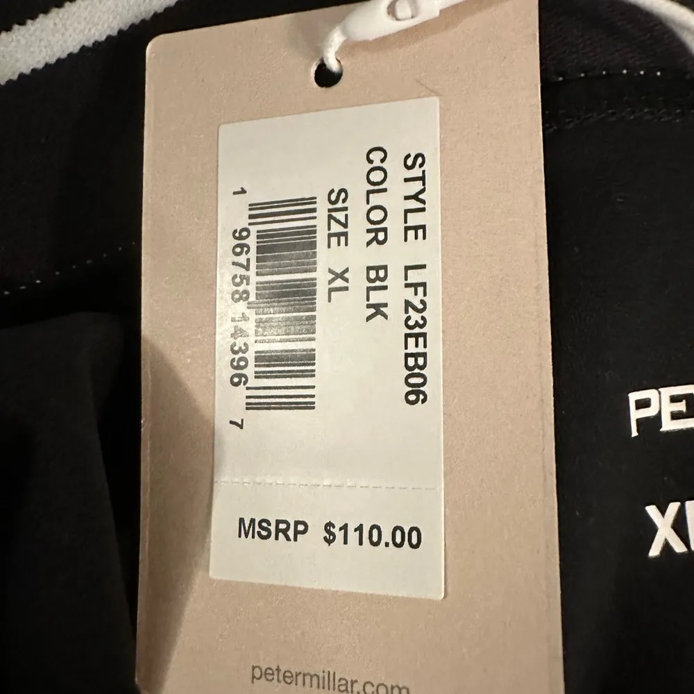 NWT Peter Millar Carner 15 inch skort Size XL Color Black Style # LF23EB… - Image 3