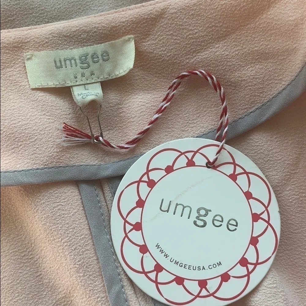 Umgee NWT Pink Lightweight Blazer Large - Image 6