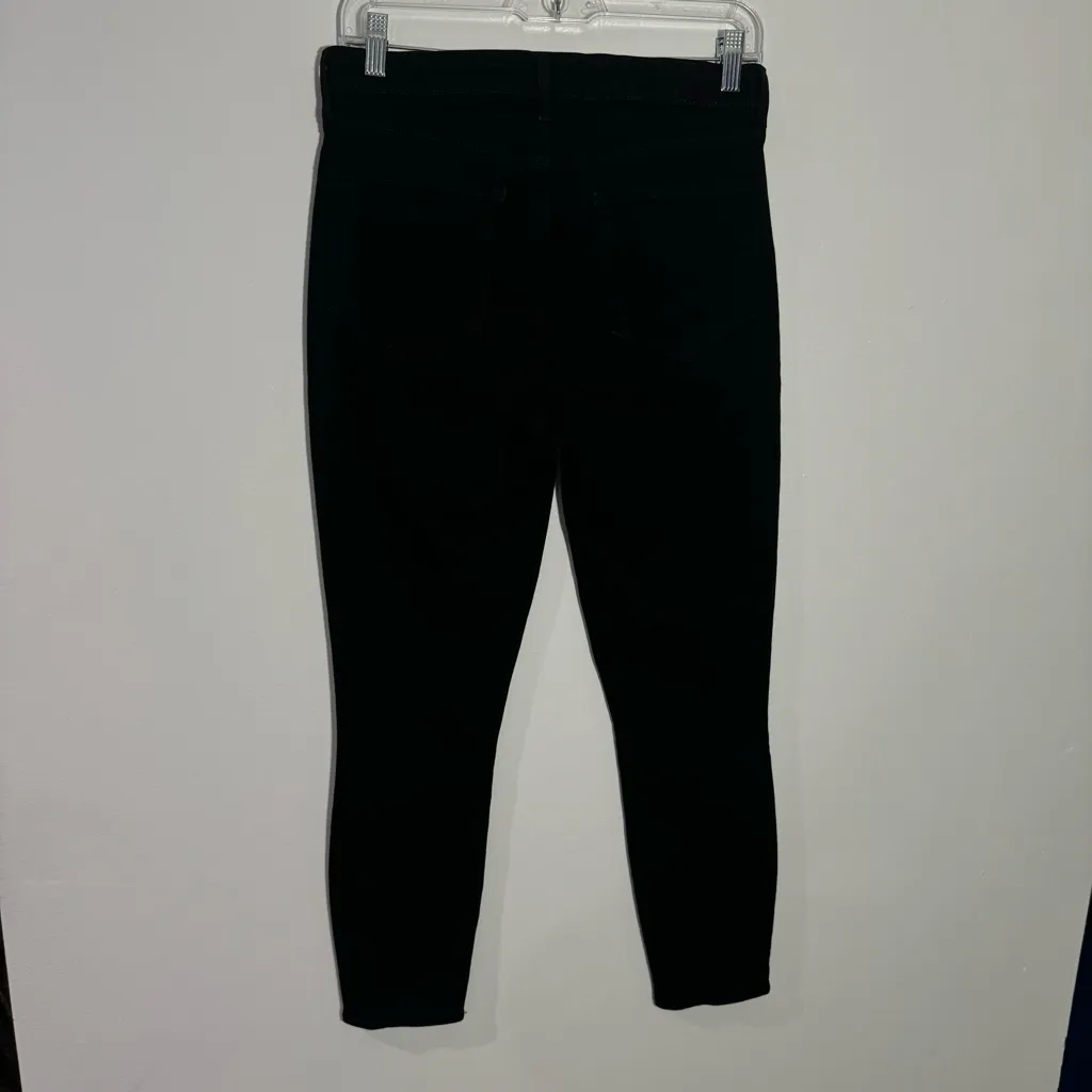 L'agence Margot‎ High Rise Skinny In Black Noir Size 28 - Image 6