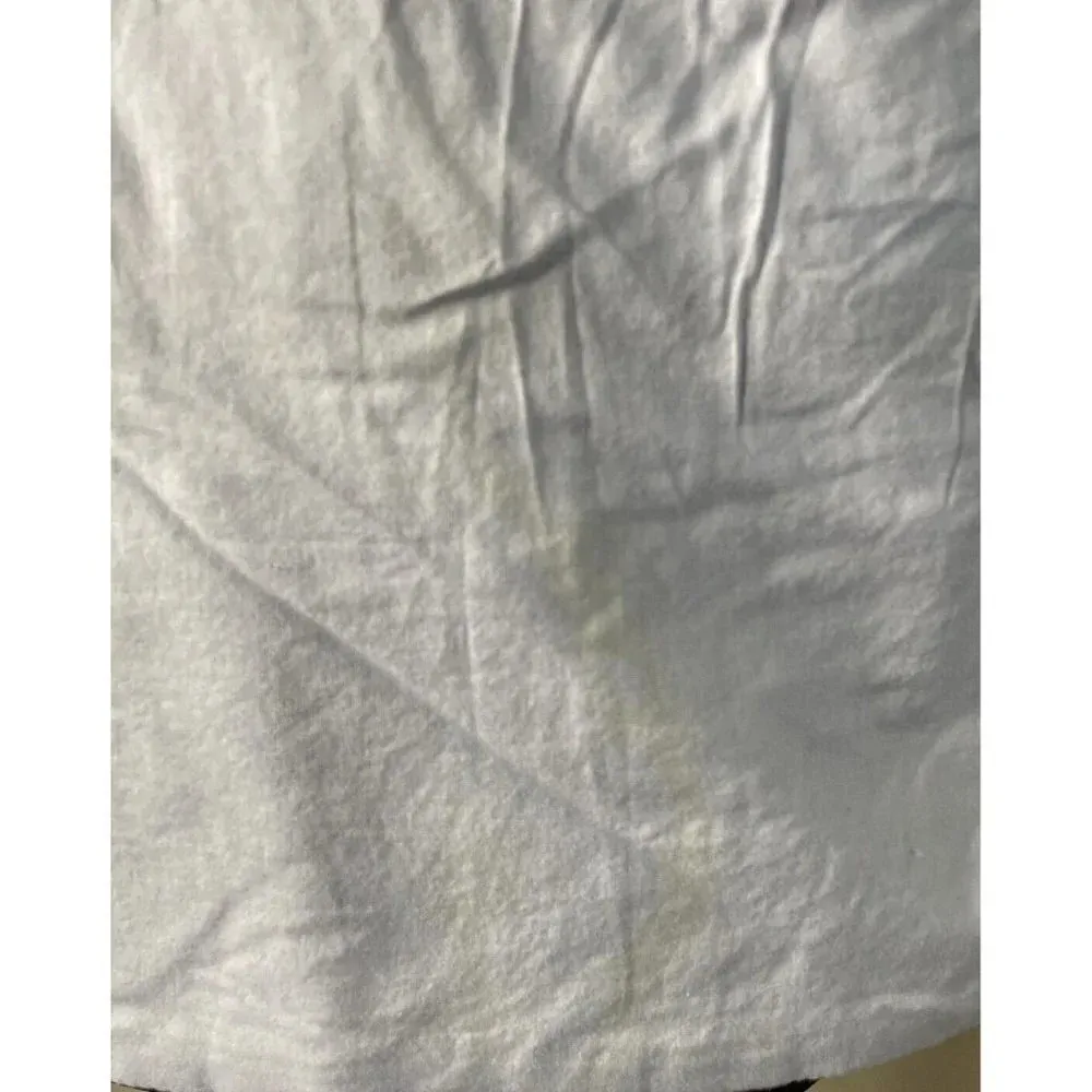 Sigrid Olsen Tan Quilted Size Medium Lined Blue Embroidered Flowers‎ Jacket Coat - Image 7