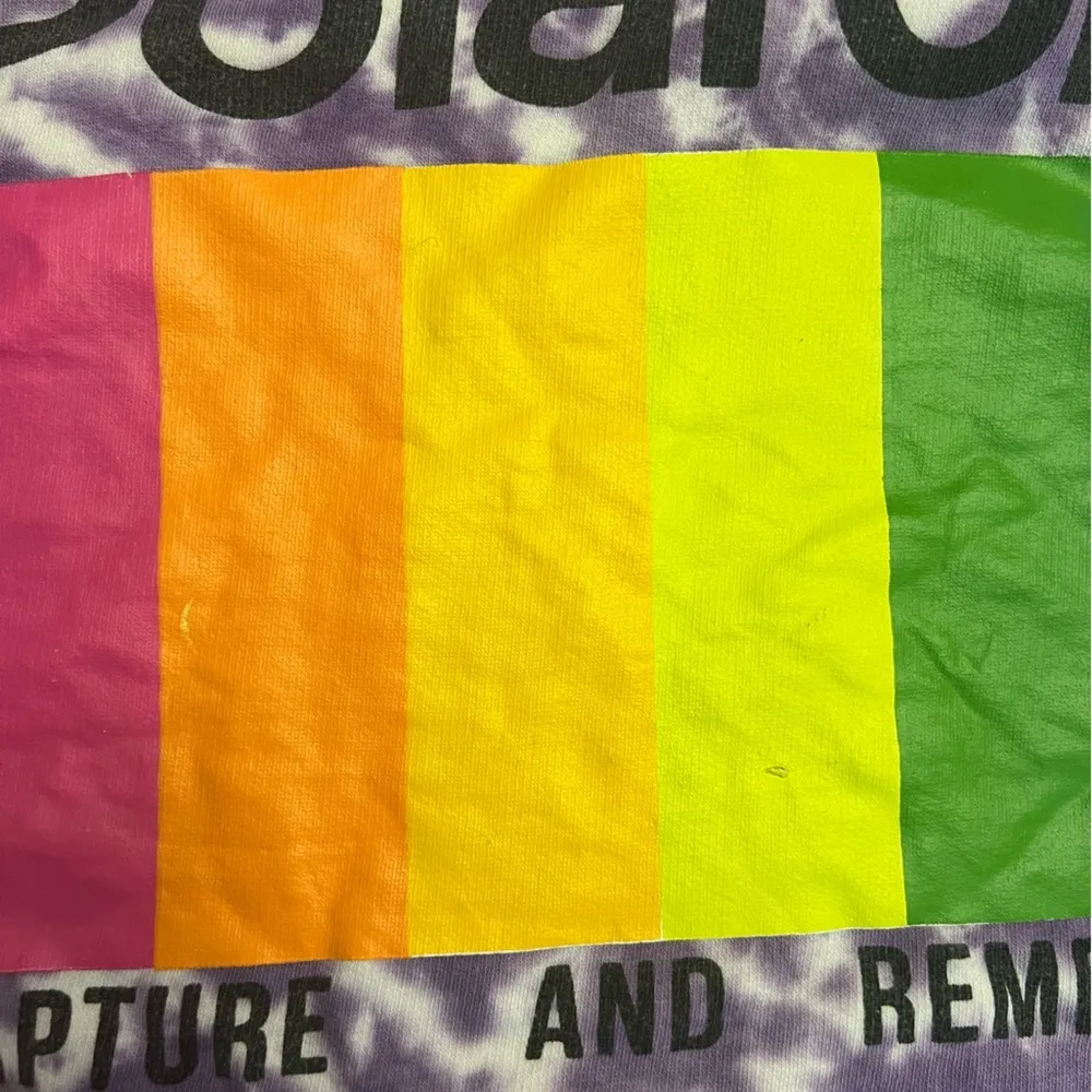 Polaroid Tie Dye Crop Hoodie - Image 3