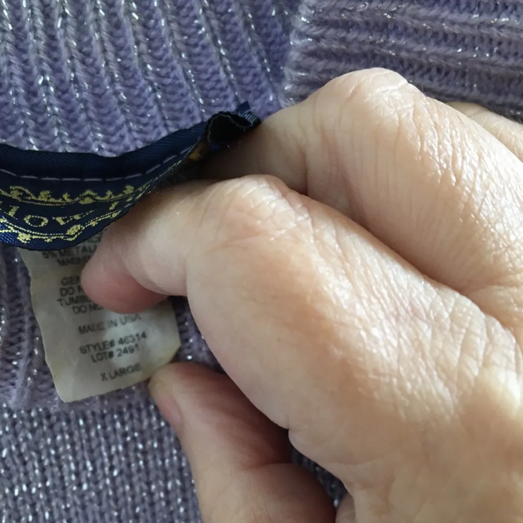 FINAL MARKDOWN Ladies willow ridge sweater xl - Image 6