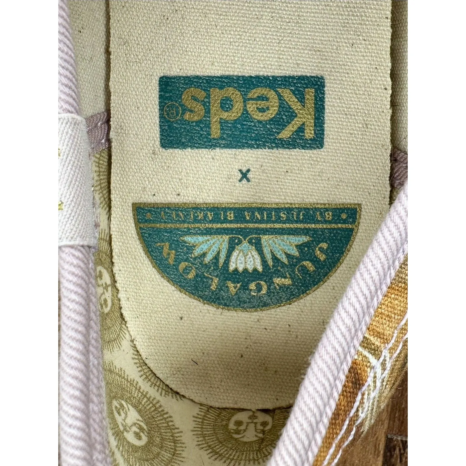 Keds x Jungalow by Justina Blakeney Chorus Pattern Sneakers Size 7 EUC! RARE - Image 5