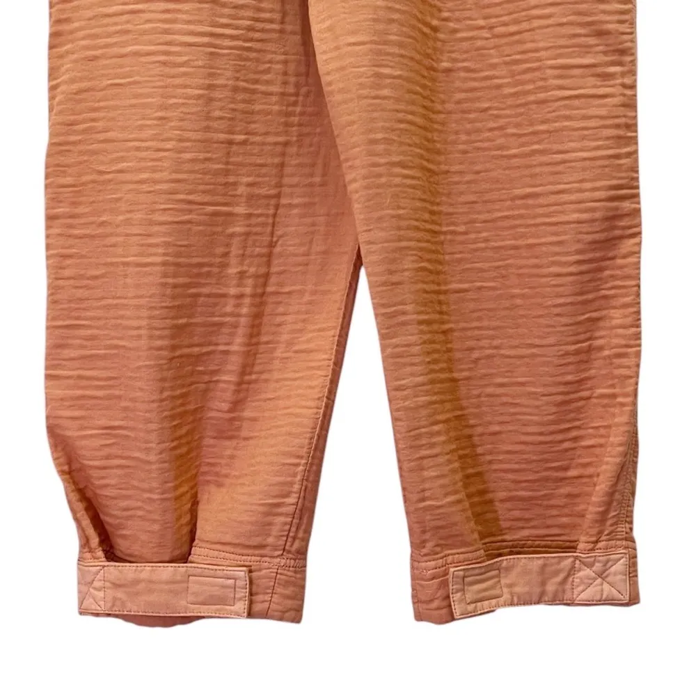 Free People Movement Flipside Textured Pants Sedona Sunrise Size Small Beachy - Image 5