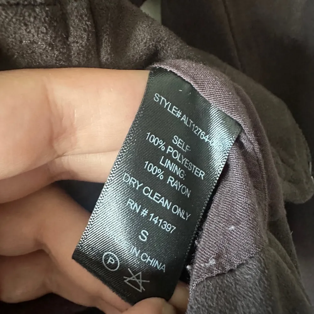 ASTR The Label Velma Faux Suede Moto Jacket Women’s Size Small - Image 8