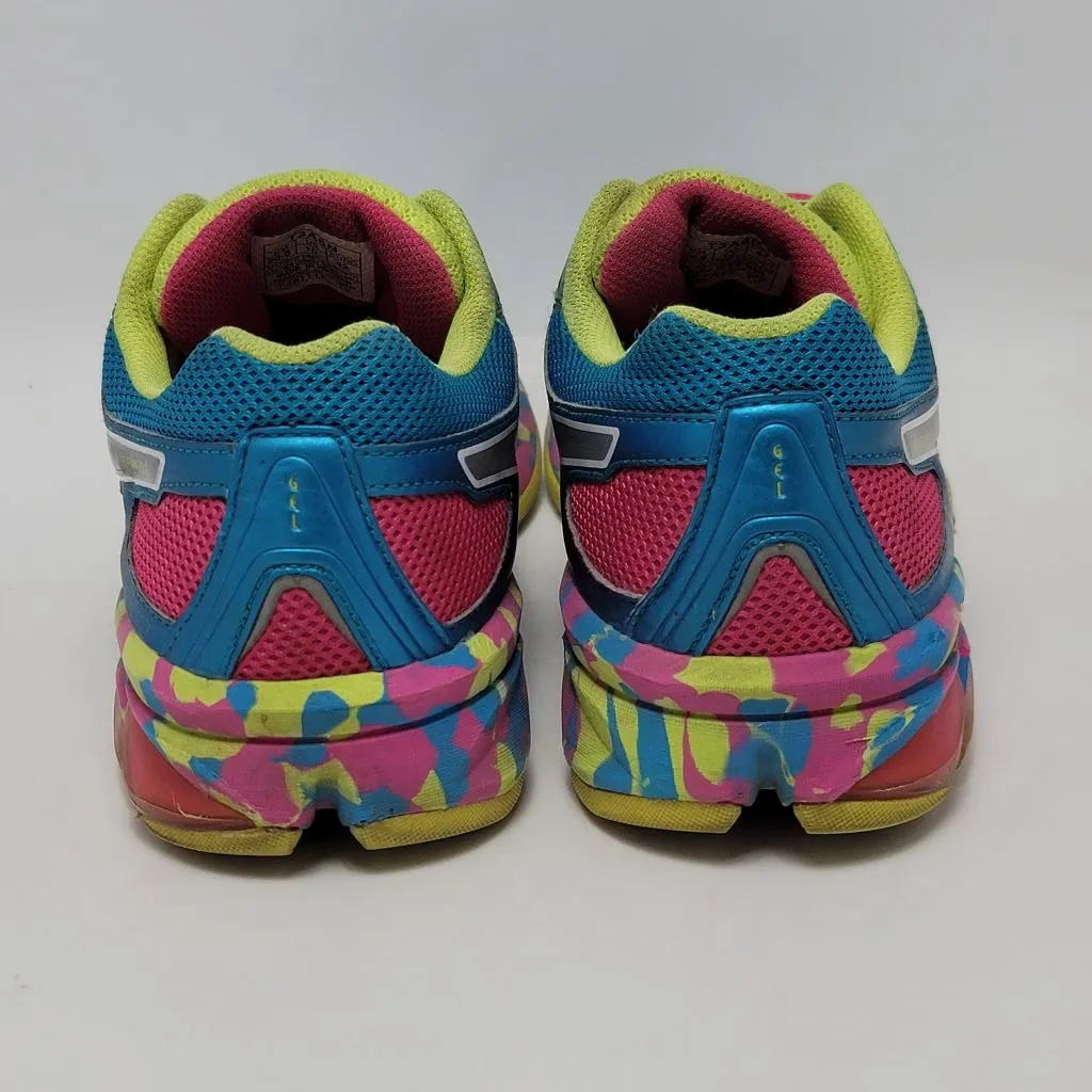 Women's Asics Gel Frantic 7 Athletic Sneakers Running Shoes Size 10 Blue Pink - Image 5