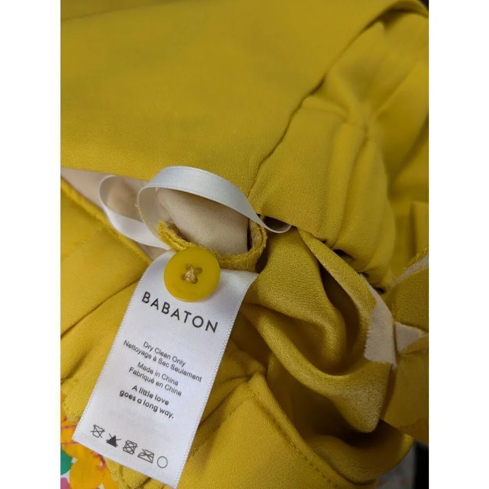 Aritzia  Babaton hikaru skort yellow size 12 - Image 5