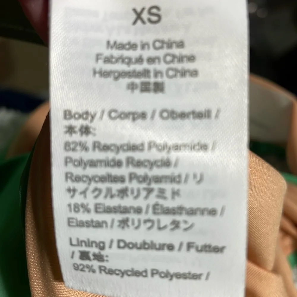 J Crew High Rise Bikini Swim Bottom Green XS (0-2) NWT Lined UPF Protect - Image 6