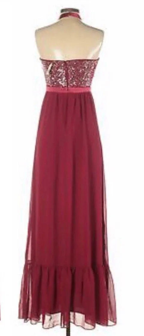 ALTAR’D STATE RED COCKTAIL DRESS SIZE L NWT $249.95 - Image 2