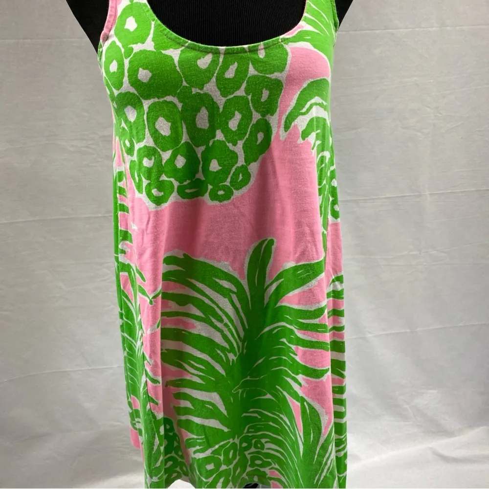 Lilly Pulitzer Monterey Flamenco Tank Dress Pink & Green Pineapple  XS Extra SM - Image 6
