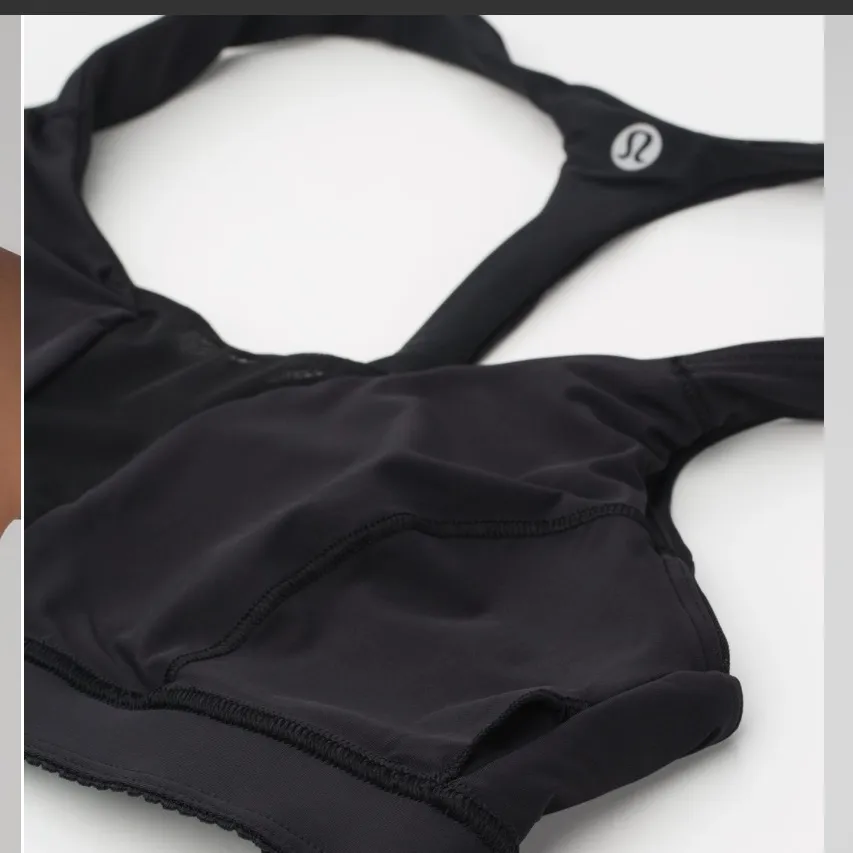 Lululemon  All Day Ease Bra Black Size 6 - Image 5
