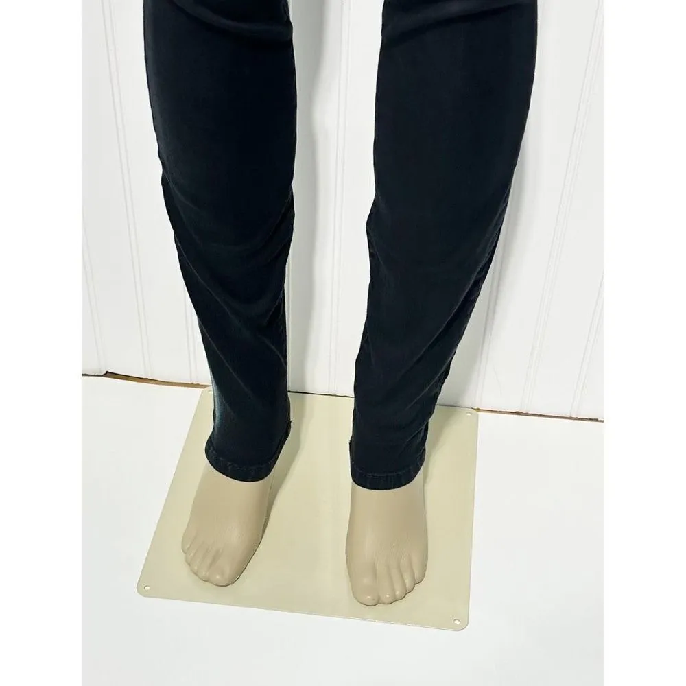 Current/Elliott Women's The Jean Legging Skinny Jeans Jeggings Jet Black Size 28 - Image 3