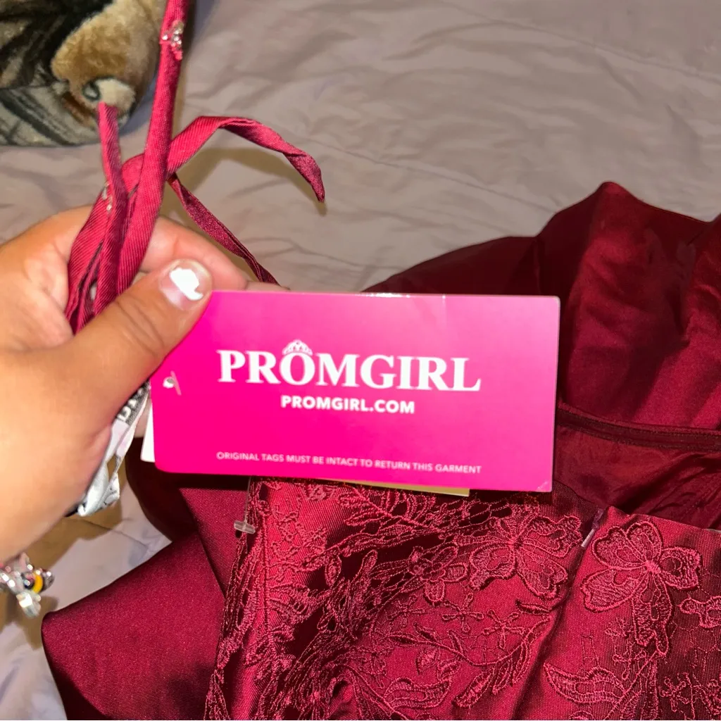 Promgirl blush mini dress - Image 3