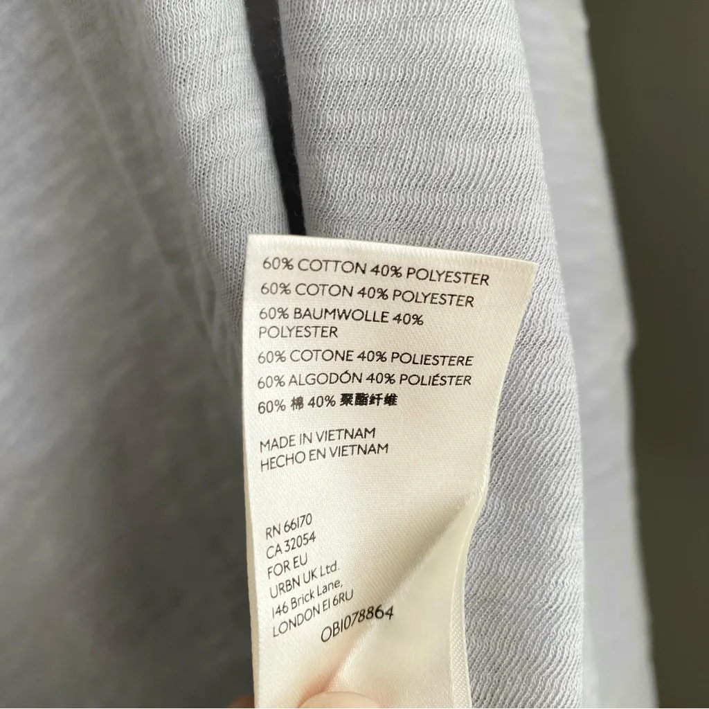 NWT Free People We The Free On My Mind Oversized Long Sleeve Tee Shirt - Image 5