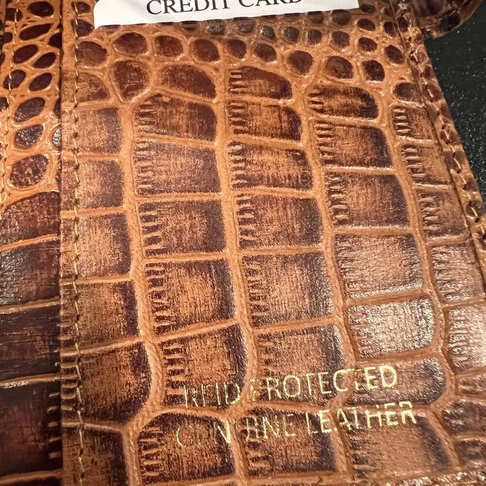 Union Code RFID Leather Wallet Brown - Image 4