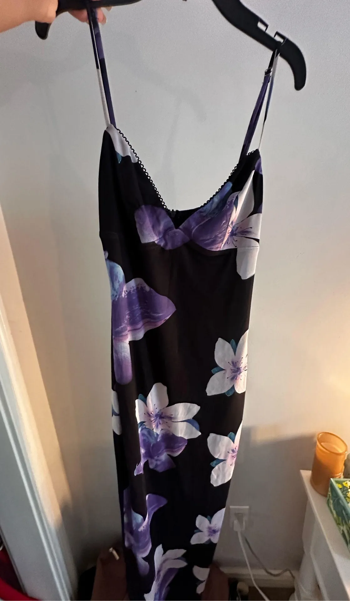 White Fox Floral Maxi Dress - Image 3