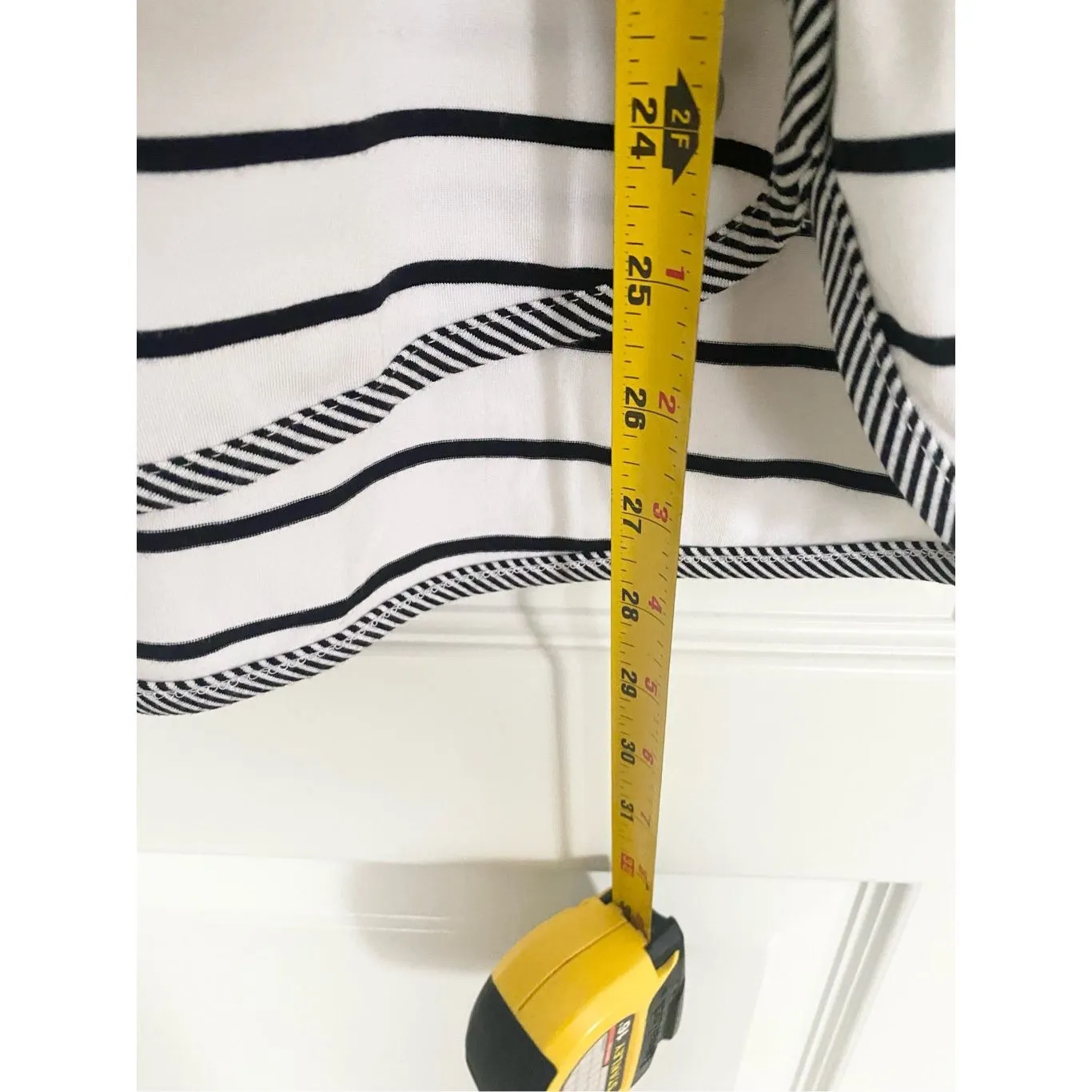 The Oprah Magazine Collection For Talbots Striped Long Sleeve Top Sz L - Image 11