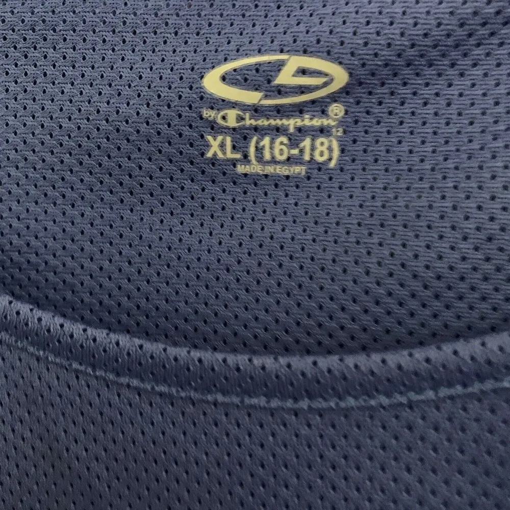 C9 by Champion Womens Blue Activewear Workout Athletic Top Blouse Size XL - Image 3