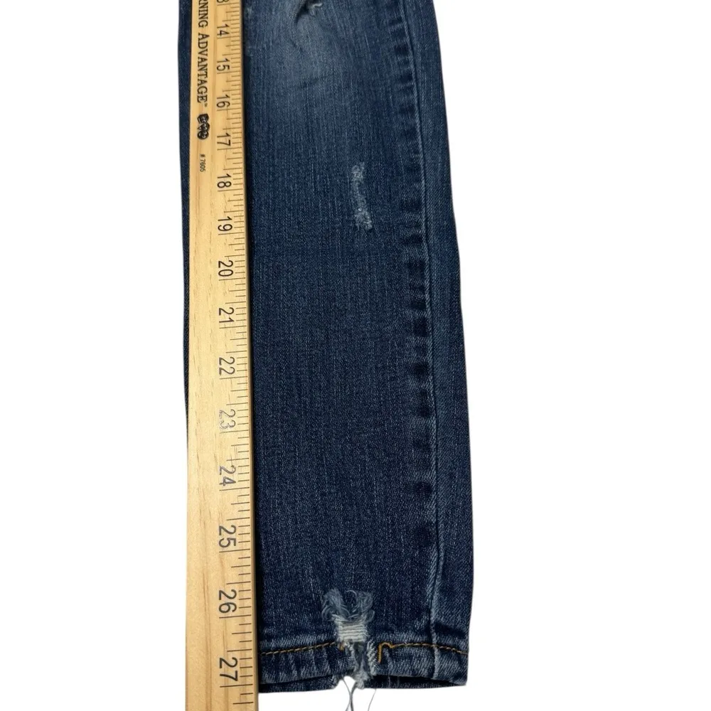 KanCan Dark Wash Low Rise Jeans Blue Size 24 - Image 8