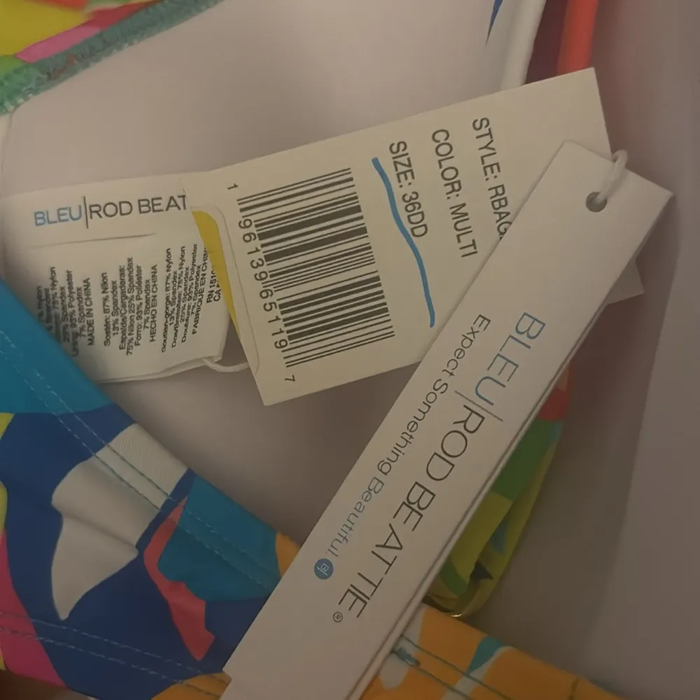 Bleu Rod Beattie Life of The Party Bikini Top + Away We Go Side-Drape Swim Skirt - Image 6