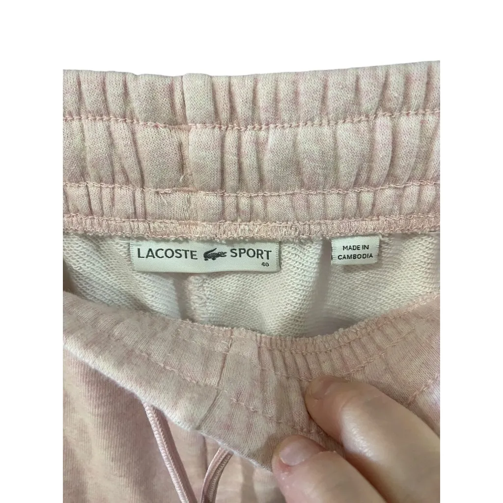 Lacoste Jogger Pants Pink Size 40 (M) - Image 3