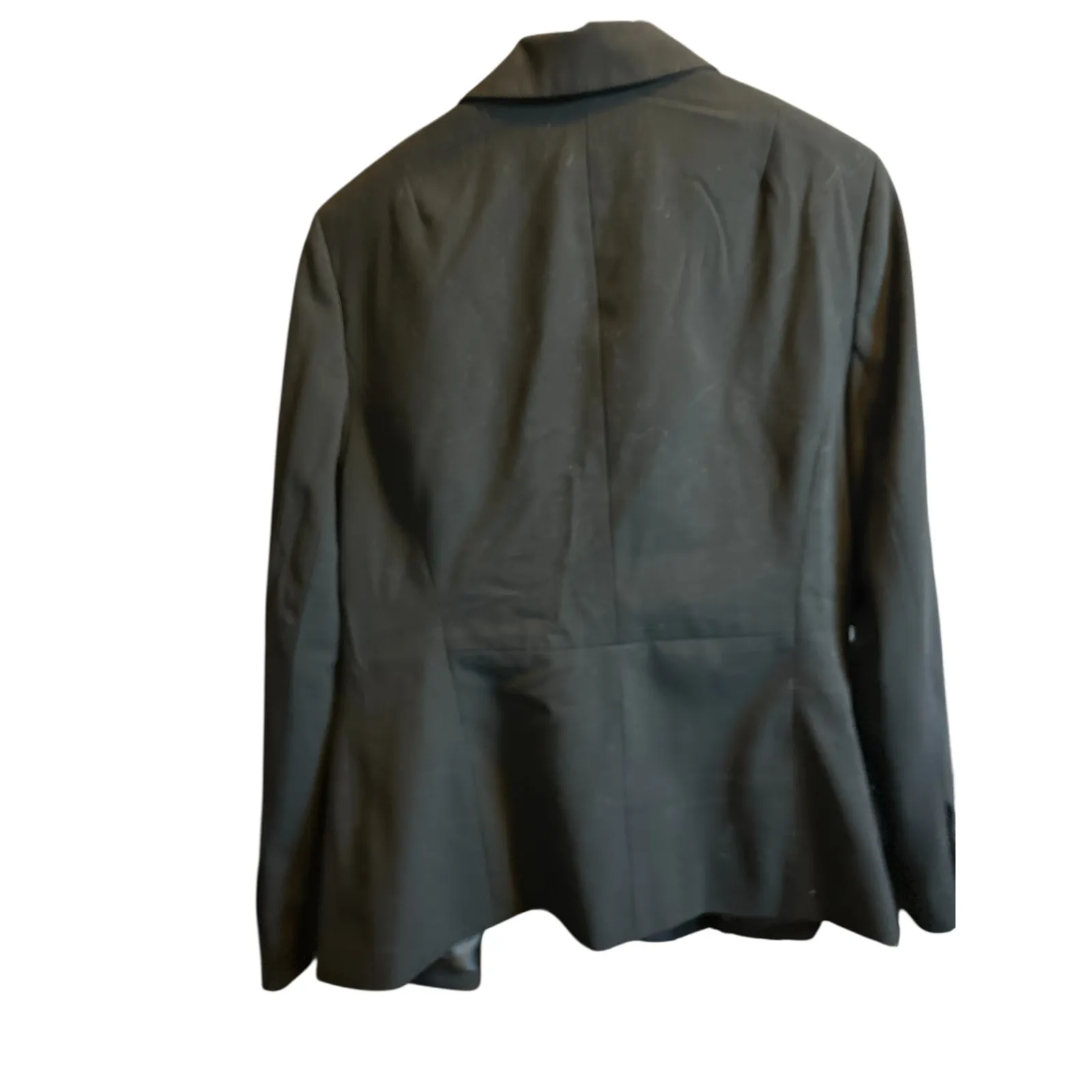 Chaus Womens Black One Button Blazer Jacket Size 14 Professional Office - Image 7