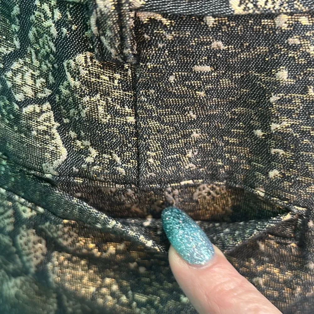 Worthington Metallic Snake Print Lined Pants - Image 8