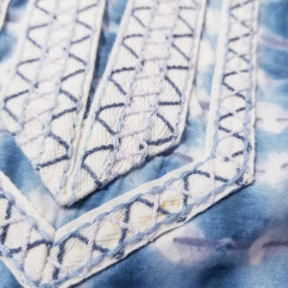 Tory Burch Graphic Print Mini Dress - Image 4