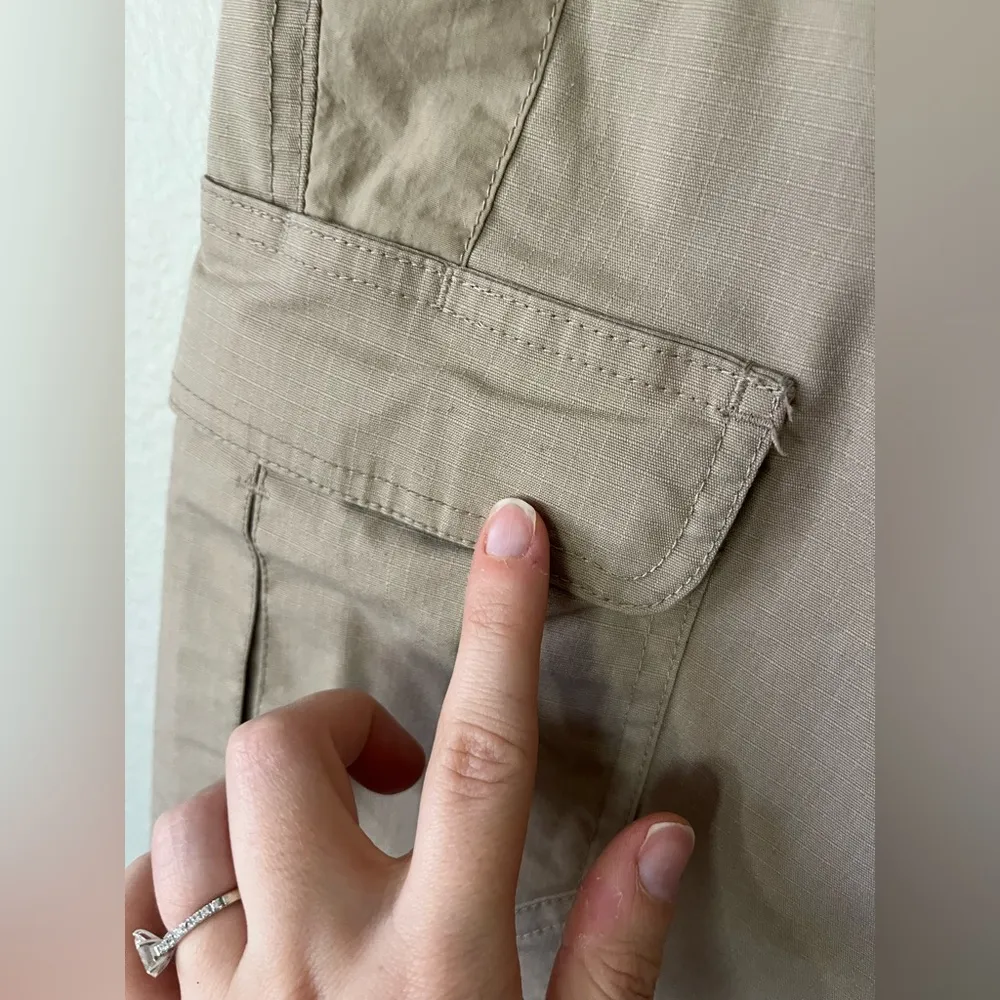 Propper Tactical Khaki Straight Leg Cargo Pants Women’s Size 8 Tan - Image 12