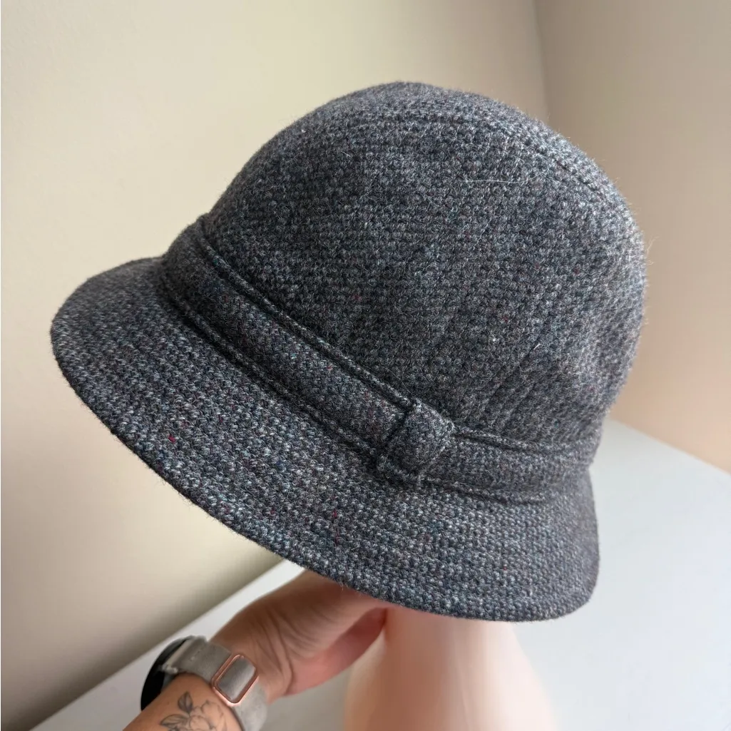 Pendleton Vintage  Wool Tweed Bucket Hat XL - Image 4