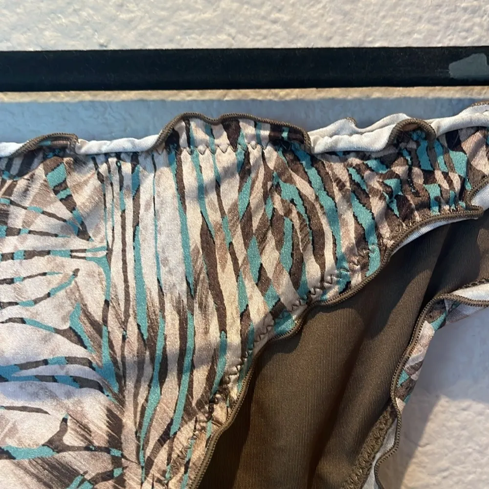 Victoria’s Secret Women’s Bikini Bottoms Safari Bohemian Tropical Print Medium - Image 3