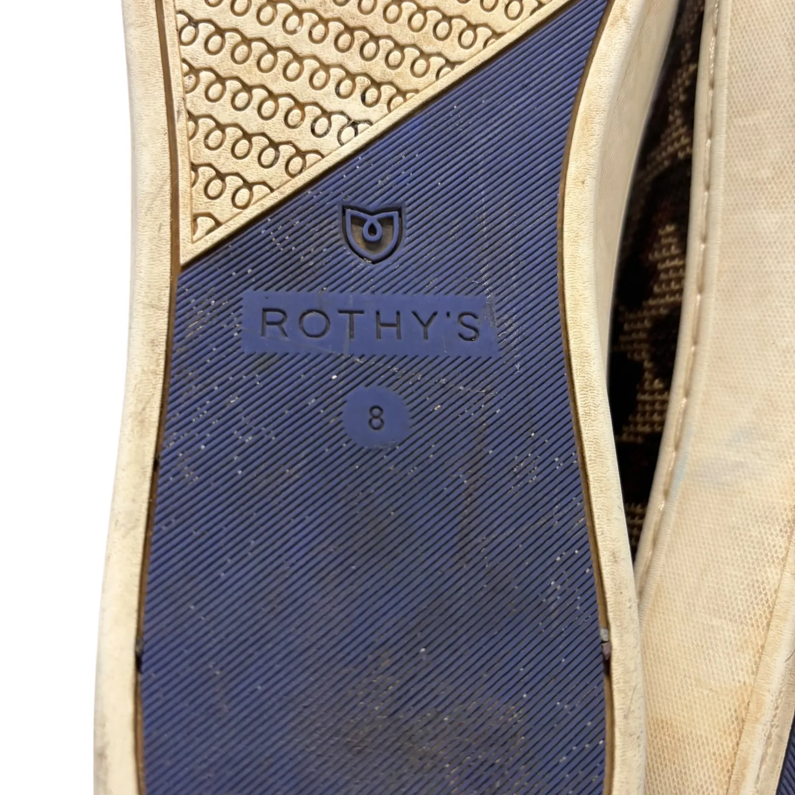 Rothy's Leopard Print Slip On Sneakers‎ Comfort Casual Shoes Women's 8 - Image 6