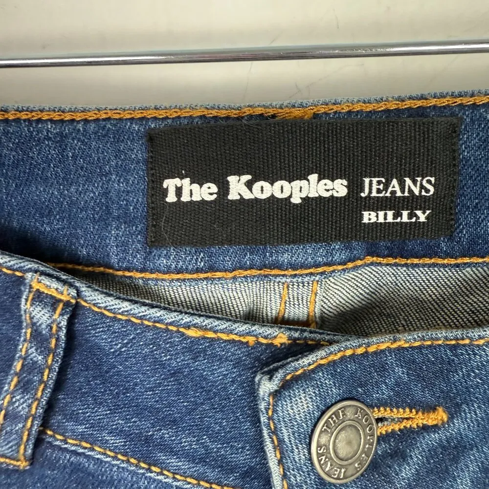 The Kooples Billy Skinny Jeans Dark Wash Size 25 EUC - Image 4