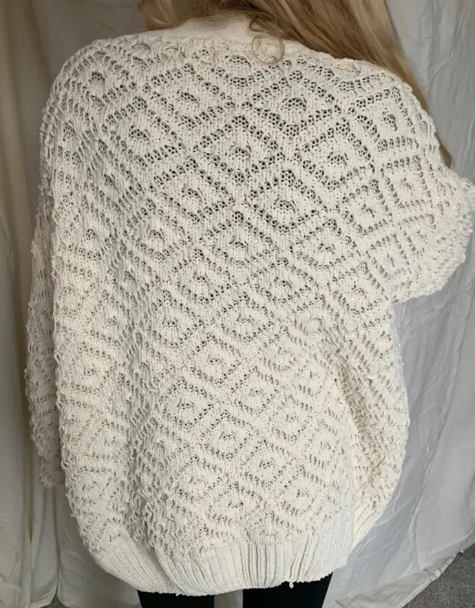Cream Cardigan - Image 3