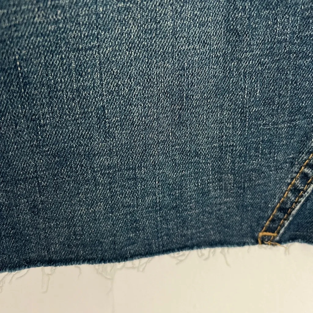 Universal Thread Distressed Denim Skirt - Image 4