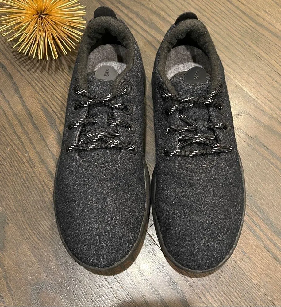 Allbirds Womens Wool Runner Mizzles Charcoal Gray Size 10 EUC - Image 5