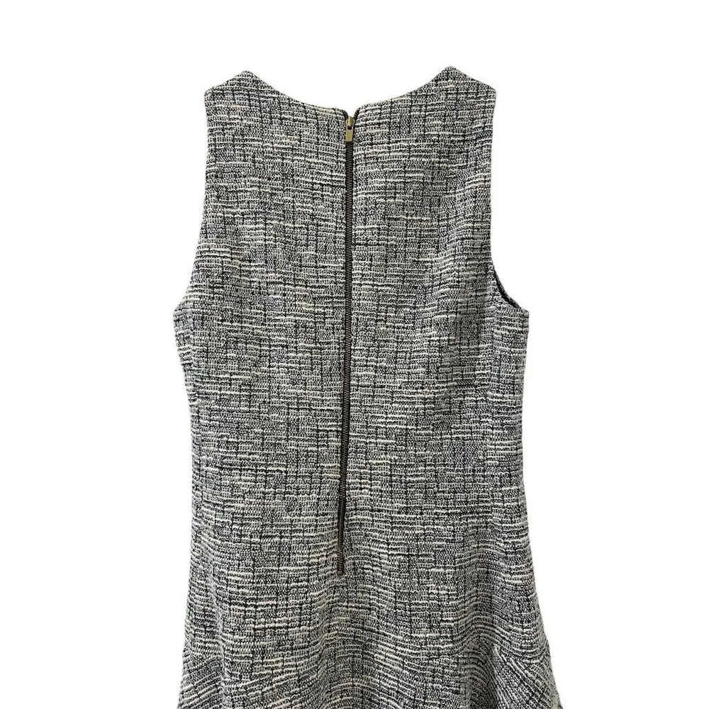 Banana Republic Dress Womens Petite 0P Fit & Flare Tweed Multicolor Knee Length - Image 6