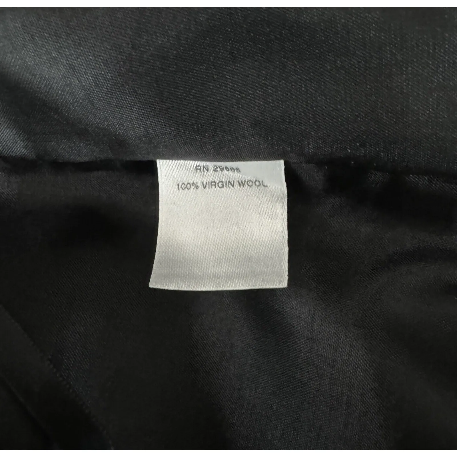 Pendleton Skirt Womens 4 Black Pencil Straight Skirt 100% Wool Career Minimalist - Image 6