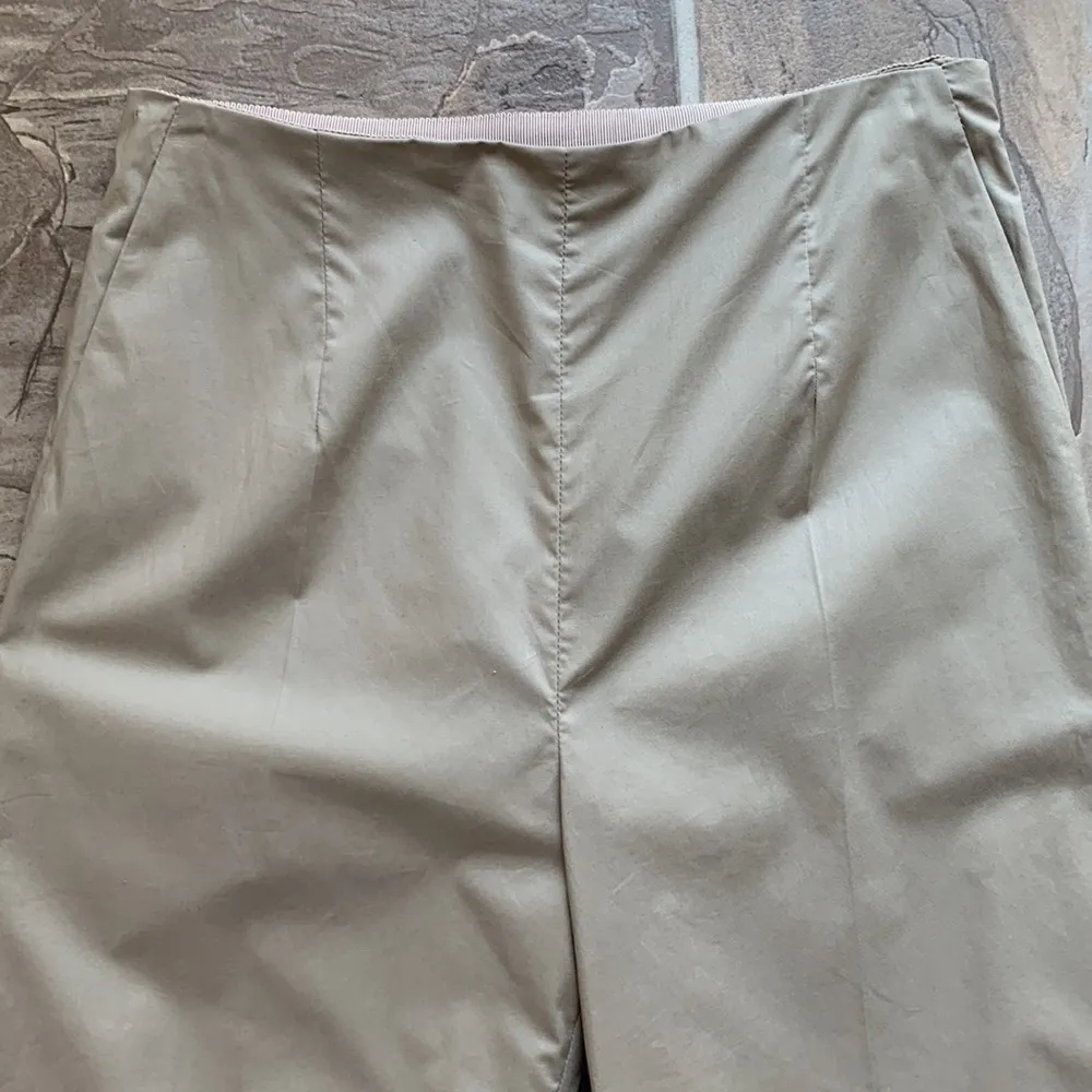 PAULE KA Paris Beige Cigarette High Waist Pants Sz 34 NWT Tan - Image 9