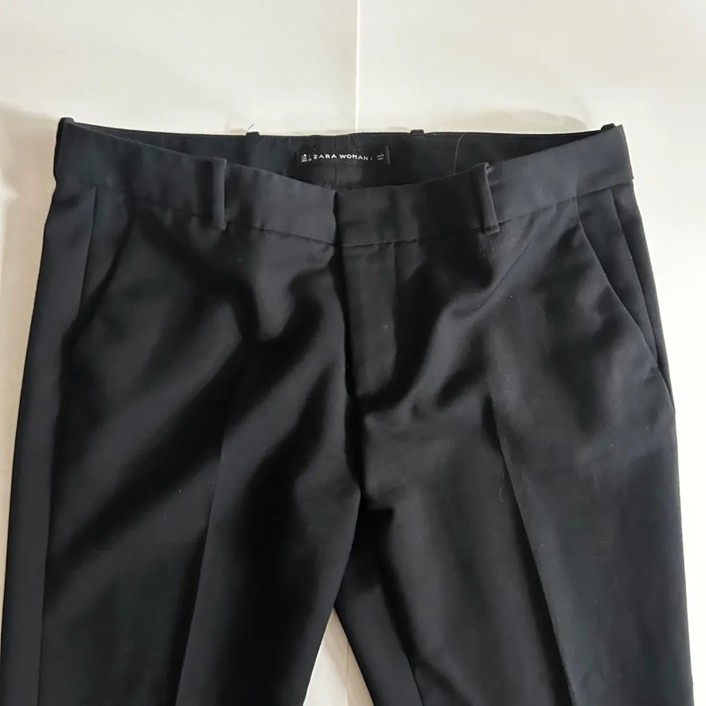 Zara women’s straight leg dress pant with stretch - Image 4