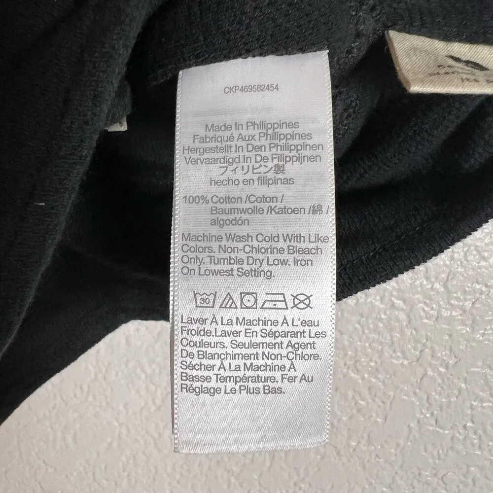 Madewell Black Cutout Knot-Front Crop Tank Top Size XS - Image 11