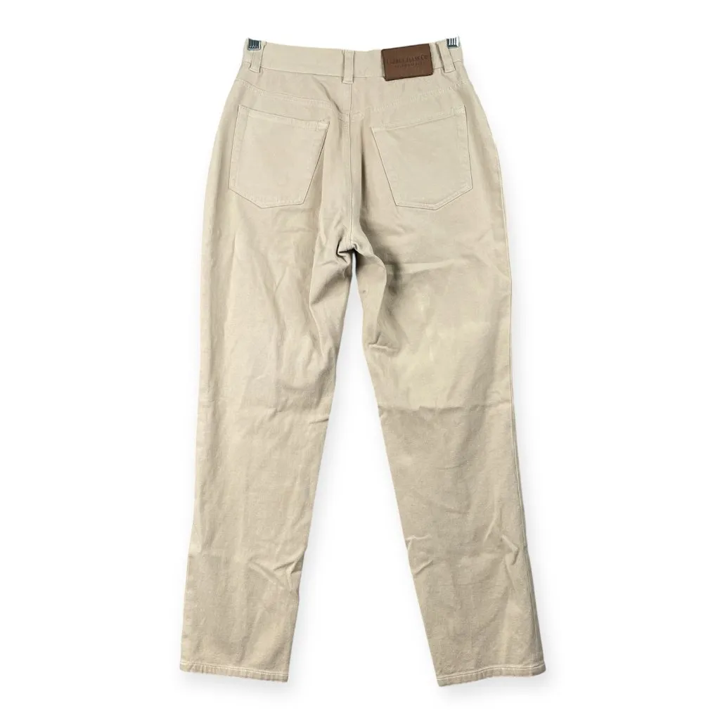 Lauren Jeans Co Ralph Lauren Khaki Pants Women’s 4P Petite Light Tan Stretch - Image 2